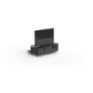 JUST BY SPECTRAL TV-Soundbar-Lowboard mit TV-Halterung VESA400. JRL 1104T. Breite 111cm. Black. TV-Soundbar-Lowboard