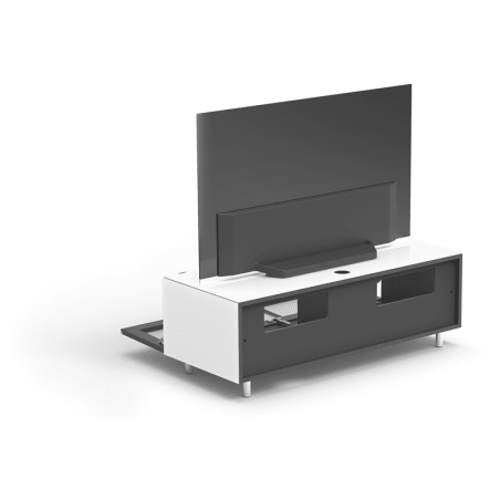 JUST BY SPECTRAL TV-Soundbar-Lowboard JRL 1104T. Breite 111cm. Snow. TV-Soundbar-Lowboard