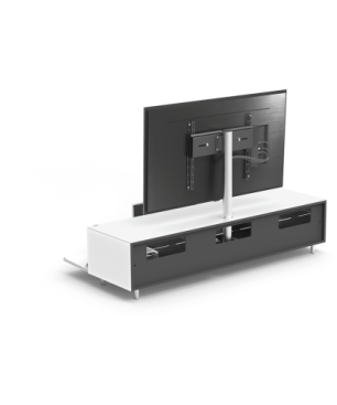 JUST BY SPECTRAL TV-Lowboard JRL 1650T mit Schublade und TV-Halterung VESA400. Breite 165cm. Snow. TV-Lowboard