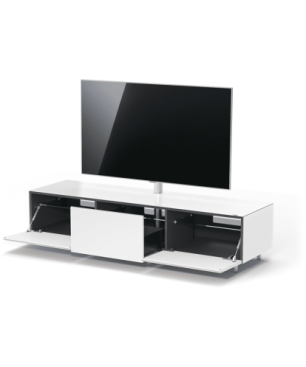 JUST BY SPECTRAL TV-Lowboard JRL 1650T mit Schublade und TV-Halterung VESA400. Breite 165cm. Snow. TV-Lowboard