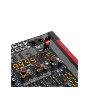 POWER DYNAMICS PDM-S804A 8-Kanal Mischpult, Schwarz