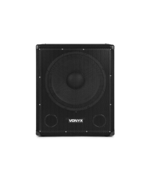 VONYX SMWBA15 PA-Aktiv-Subwoofer, Schwarz