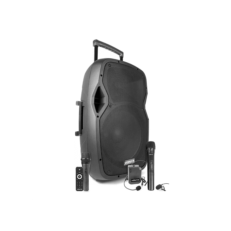VONYX AP1500PA Mobile PA-Anlage, Schwarz VONYX AP1500PA Mobile PA-Anlage, Schwarz