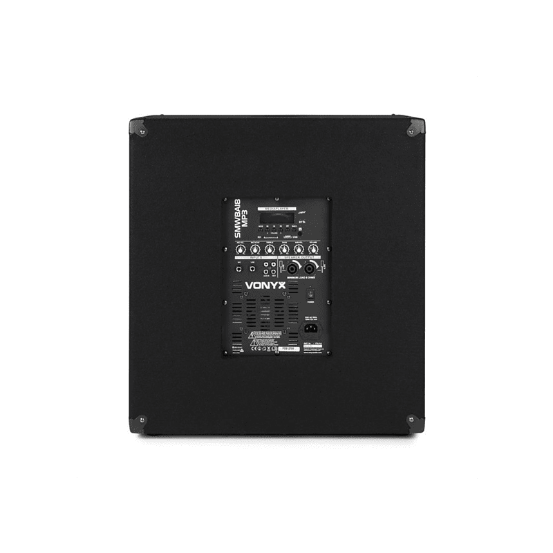 VONYX SMWBA18 PA-Aktiv-Subwoofer, Schwarz