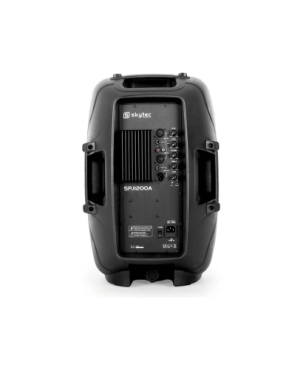 SKYTEC SPJ1200A PA-Aktiv-Lautsprecher, Grau