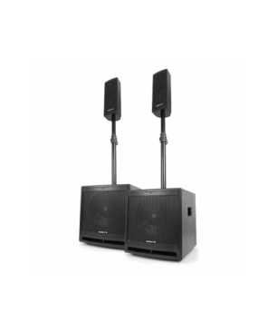 VONYX VX1000BT PA-Aktiv-Lautsprecher, schwarz