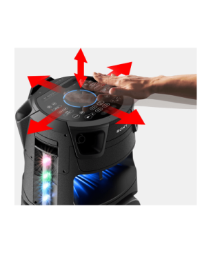 SONY MHC-V83D Partybox, Schwarz