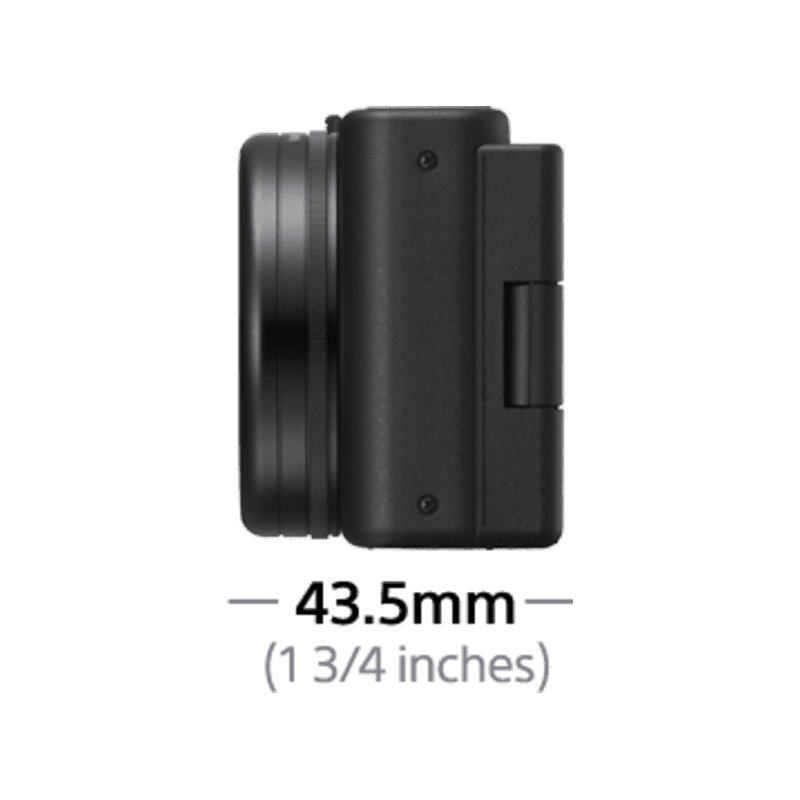 SONY ZV-1 Vlogging Kamera, seitlich klappbares Selfie-Display, 4K Digitalkamera Schwarz, , 2.7x opt. Zoom SONY ZV-1 Vlogging Kamera, seitlich klappbares Selfie-Display, 4K Digitalkamera Schwarz, , 2.7x opt. Zoom