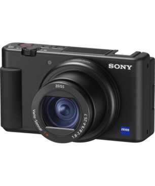 SONY ZV-1 Vlogging Kamera, seitlich klappbares Selfie-Display, 4K Digitalkamera Schwarz, , 2.7x opt. Zoom