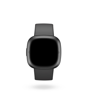 FITBIT Sense 2 Smartwatch Aluminium Elastomer, S/L, Shadow Grey/Graphite