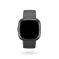 FITBIT Sense 2 Smartwatch Aluminium Elastomer, S/L, Shadow Grey/Graphite