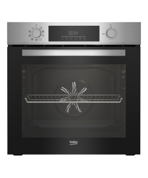 BEKO BBSE1132T0XFP, Einbau-Backofen-Set (Glaskeramik-Kochfeld, A, 66 Liter)