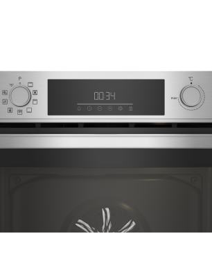 BEKO BBSE1132T0XFP, Einbau-Backofen-Set (Glaskeramik-Kochfeld, A, 66 Liter)