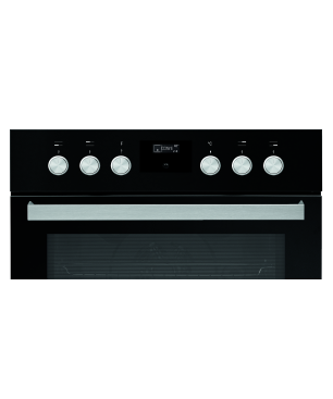 BAUKNECHT HEKO BLACK 500 P, Einbauherdset (Elektro-Kochfeld herdgebunden, A+, 65 Liter)