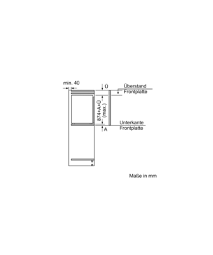 BOSCH KIR21NSE0 Kühlschrank (E, 874 mm hoch, Nicht zutreffend)