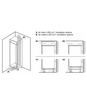 BOSCH KIR21NSE0 Kühlschrank (E, 874 mm hoch, Nicht zutreffend)