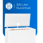 EXQUISIT GT320-030D weiss Gefriertruhe (D, 232,50 kWh/Jahr, 300 Liter, 850 mm hoch) EXQUISIT GT320-030D weiss Gefriertruhe (D, 232,50 kWh/Jahr, 300 Liter, 850 mm hoch)