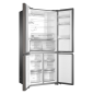 HAIER HTF-508DGS7 French Door Kühlgefrierkombination (F, 1900 mm hoch, Iconic Glas Grey) HAIER HTF-508DGS7 French Door Kühlgefrierkombination (F, 1900 mm hoch, Iconic Glas Grey)