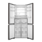 HAIER HTF-508DGS7 French Door Kühlgefrierkombination (F, 1900 mm hoch, Iconic Glas Grey) HAIER HTF-508DGS7 French Door Kühlgefrierkombination (F, 1900 mm hoch, Iconic Glas Grey)