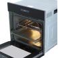 RESPEKTA PYROSET94295i, Einbaubackofenset (Induktionskochfeld, A, 66 Liter)