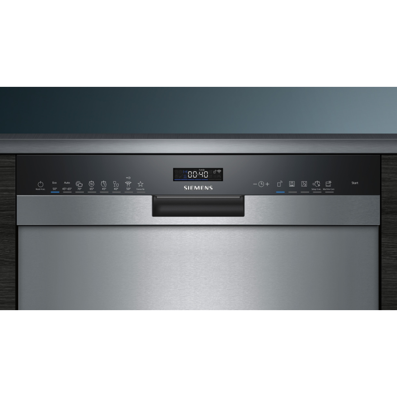 SIEMENS SN 45 ES 57CE iQ500 Geschirrspüler (unterbaufähig (Besteckschublade, 598 mm breit, 42 dB (A), D)