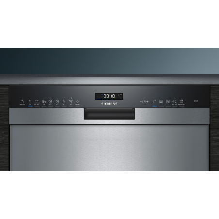 SIEMENS SN 45 ES 57CE iQ500 Geschirrspüler (unterbaufähig (Besteckschublade, 598 mm breit, 42 dB (A), D)