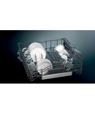 SIEMENS SN 45 ES 57CE iQ500 Geschirrspüler (unterbaufähig (Besteckschublade, 598 mm breit, 42 dB (A), D)