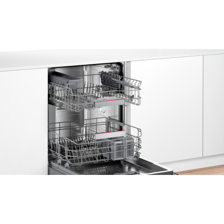 BOSCH SMU 4 HBS 56 E Serie 4 Geschirrspüler (unterbaufähig (Besteckkorb, 598 mm breit, 41 dB (A), E)