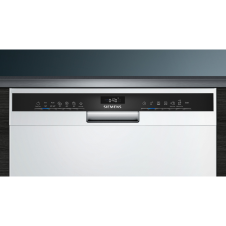 SIEMENS SN 43 HW 60 AE iQ300 Geschirrspüler (unterbaufähig (Besteckkorb, 598 mm breit, 44 dB (A), D)