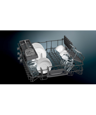 SIEMENS SX 61 IX 12 TE iQ100 Geschirrspüler (vollintegrierbar (Besteckkorb, 598 mm breit, 48 dB (A), E)