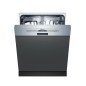 NEFF S 125 HAS 24 E N50 Geschirrspüler (unterbaufähig (Besteckkorb, 598 mm breit, 46 dB (A), D)