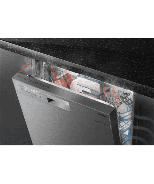 GRUNDIG GNUP4610XC Unterbaugeschirrspüler (Einbaugerät, 598 mm breit, 44 dB (A), A)