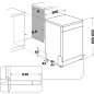 BAUKNECHT B7F HS51 X Geschirrspüler (freistehend, 600 mm breit, 41 dB (A), B)