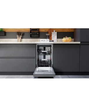 BAUKNECHT BSUO 3O33 PF X Geschirrspüler (unterbaufähig, 450 mm breit, 43 dB (A), D)