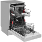 BAUKNECHT BSUO 3O33 PF X Geschirrspüler (unterbaufähig, 450 mm breit, 43 dB (A), D)