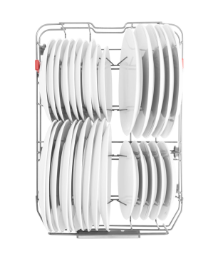 BAUKNECHT BSUO 3O33 PF X Geschirrspüler (unterbaufähig, 450 mm breit, 43 dB (A), D)