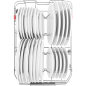 BAUKNECHT BSUO 3O33 PF X Geschirrspüler (unterbaufähig, 450 mm breit, 43 dB (A), D)