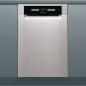 BAUKNECHT BSUO 3O33 PF X Geschirrspüler (unterbaufähig, 450 mm breit, 43 dB (A), D)