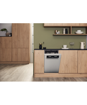 BAUKNECHT BSUO 3O33 PF X Geschirrspüler (unterbaufähig, 450 mm breit, 43 dB (A), D)