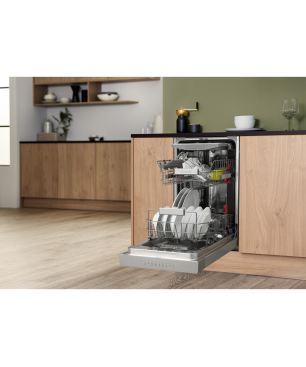 BAUKNECHT BSUO 3O33 PF X Geschirrspüler (unterbaufähig, 450 mm breit, 43 dB (A), D)