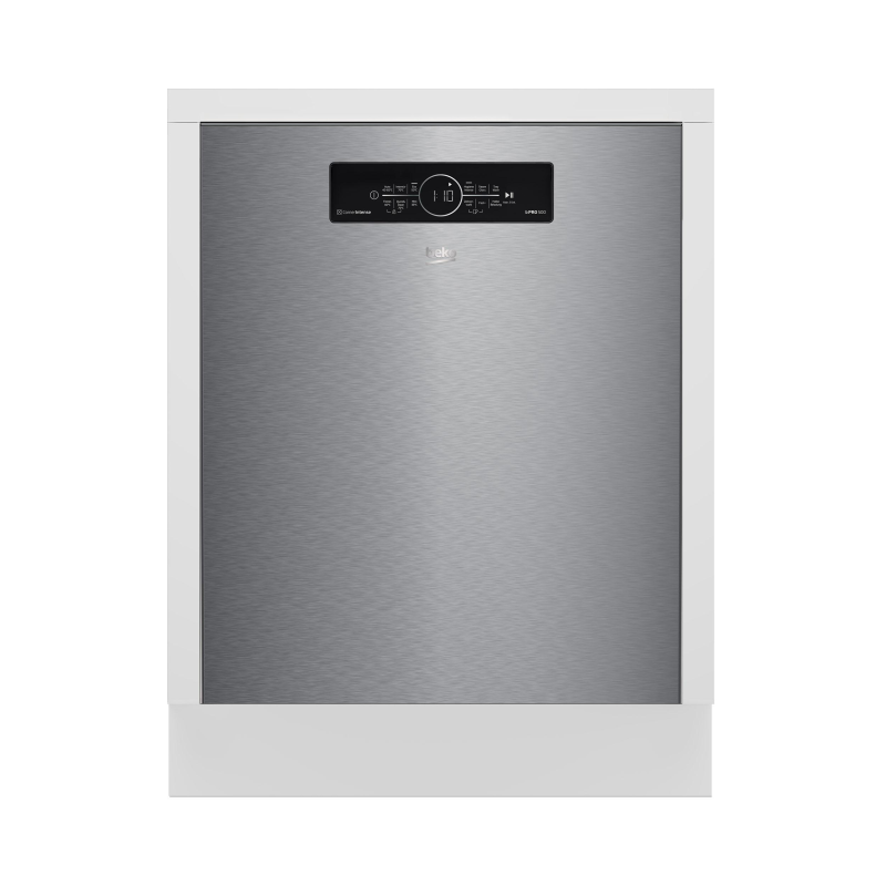 BEKO BDUN3844M0X Geschirrspüler (unterbaufähig, 598 mm breit, 43 dB (A), C)