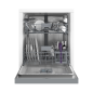 BEKO BDUN3844M0X Geschirrspüler (unterbaufähig, 598 mm breit, 43 dB (A), C)