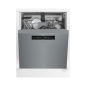 BEKO BDUN3844M0X Geschirrspüler (unterbaufähig, 598 mm breit, 43 dB (A), C)