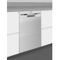 EXQUISIT EGSP9309-EF-030E inox Geschirrspüler (Einbaugerät (Besteckkorb, 448 mm breit, 47 dB (A), E)