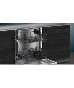 SIEMENS SN43HS41TE iQ300 Geschirrspüler (unterbaufähig (Besteckkorb, 598 mm breit, 44 dB (A), E)