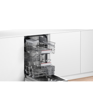 BOSCH SRV 4 HKX 53 E Serie 4 Geschirrspüler (vollintegrierbar (Besteckkorb, 448 mm breit, 45 dB (A), E)