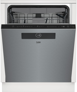 BEKO BDDN 38530 XD Geschirrspüler (unterbaufähig (Besteckkorb, 598 mm breit, 44 dB (A), D)
