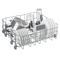 BEKO BDDN38530DD Unterbau-Geschirrspüler, integrierbar (unterbaufähig (Besteckkorb, 59,8 cm breit, 44 dB (A), D)
