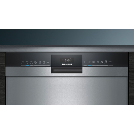 SIEMENS SN43ES14CE iQ300 Geschirrspüler (unterbaufähig (Besteckschublade, 598 mm breit, 44 dB (A), C)