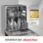 EXQUISIT EGSP9313-EF-030E inox Geschirrspüler (Einbaugerät (Besteckkorb, 598 mm breit, E)